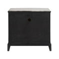 thumbnail image 3 of Universal Coalesce Coalesce Stone Top Three Drawer Nightstand in Black Oak Wood, 3 of 4