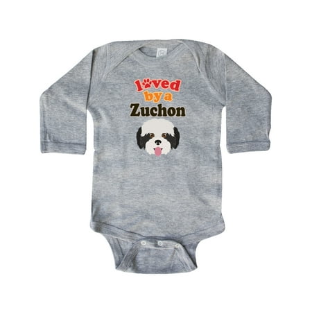 

Inktastic Zuchon Dog Lover Gift Gift Baby Boy or Baby Girl Long Sleeve Bodysuit