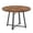 Coffee, variant on Furnibear Dining Table for 4-6 People with Cross Base-Rustic, Coffee - Rectangular Farmhouse Table Wood Dinner Table