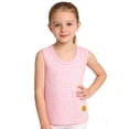 thumbnail image 4 of BRGZLK Girl's Tank Tops Summer Trendy Soft Comfort Striped Sleeveless Round Neck Casual Cute Fitted Knit Camisole Tops,Teen Girl Clothing Pink 2-3 Years, 4 of 5