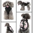 thumbnail image 5 of Chaqueta cálida de camuflaje para cachorros - Abrigo tipo suéter de invierno para cachorros - Ropa para cachorros para uso en interiores y exteriores rosa, 5 of 5