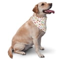 thumbnail image 2 of Disketp Dessert Dog Bandanas 1PC Triangle Adjustable Puppy Bandana Bib Handkerchief for Large Medium Girl Dogs Pets Gift, 2 of 6