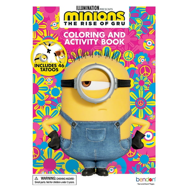 Bendon Publishing Minions 2 Coloring Book With Tattoos Walmart Com Walmart Com