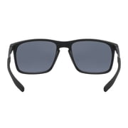 Piranha Eyewear Jack Textured Square Black Sunglasses with Smoke Lens - Unisex
