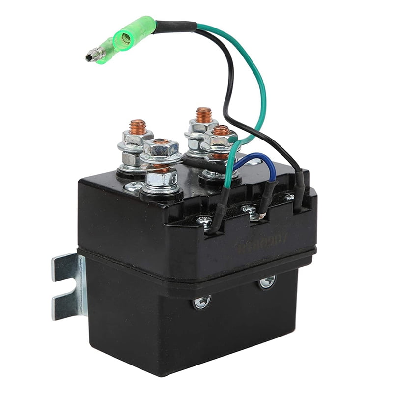 Winch Solenoid, Winch Solenoid 12V for 1500‑5000Lb Winches ATV UTV