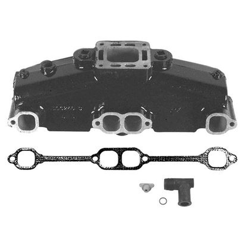 Quicksilver Mercury Marine Exhaust Manifold Assembly/Powder Pnt