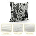 thumbnail image 4 of PIKWEEK Throw Pillow Cover, Cat Pillow Cover, Abstract Kitten with Cute Tail Decorative Pillow Case, Cat Themed Gifts for Women Cushion Cover for Sofa Couch Chair Bed,, 4 of 5