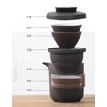 thumbnail image 3 of Travel Outdoor One Pot Four Cup Portable Teapot Gift Vintage Ceramic Porcelain Kung Fu Tea Set Chinese Designer Teaware, 3 of 8