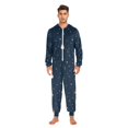 thumbnail image 3 of FORMRS Onesies Pajama for Adults Unisex Hoodie Winter Jumpsuit One Piece Sleepwear, Sizes S-2XL, Christmas Whimsy, 3 of 7