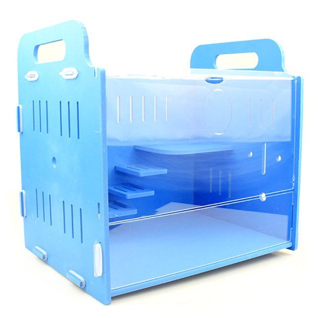 Hamster Cage Breathable Portable Hamster Habitat Pet Cage for Small Animals