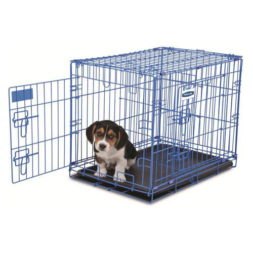 Petmate Puppy 2-Door Training Retreat Kennel 24-Inch 