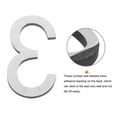 thumbnail image 4 of Unique Bargains 3 Inch House Numbers 3D Number Mirror Wall Stickers Self-Adhesive for DIY Home Decoration Black Number 3, 4 of 5