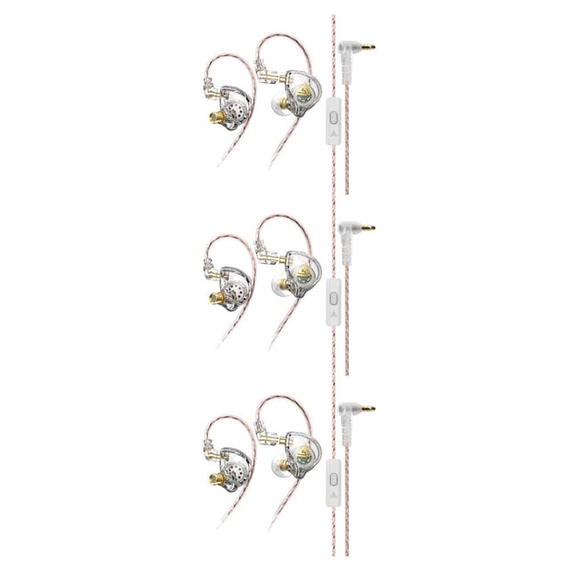 Bearachild AK6 PLUS Auriculares Auriculares con cable Cable desmontable dinámico Manos libres Fitness Música Sonido Auriculares con tapones para los Type4 NO4