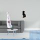 thumbnail image 2 of Figura De Gato De Porcelana, Estatua De Niña Nórdica, Escultura De Animal De Resina, Adorno Moderno Para Estantería, Armario, Escritorio, Entrada, Estantería, Dormitorio, 2 of 8