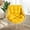 Yellow, variant on Qiweii Swing Egg Chair Cushion Thickened Hanging Basket Seat Cushion Washable Hammock Chair Cushion Outdoor Patio Hanging Chair (Only Cushion)