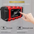 thumbnail image 3 of E-FAST Cargador baterías para coche y moto 12V6A Cargador TK-360 (Reglamento europeo rojo), 3 of 9