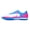 Broken nail white and blue, variant on PLERISE Men's & Women's Soccer Cleats, TF & AG Long Spike Football Shoes, Lightweight Durable Sneakers for Grass Field Games and Outdoor Sports