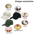 thumbnail image 5 of Baseball Cap, 100% Cotton Dad Hat, Adjustable Fits Solid Plain Baseball Hat, Classic Unisex Adult Ball Hat for Men Women Set of 3, 5 of 9