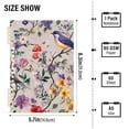 thumbnail image 2 of FORMRS 1-Subject Spiral Notebook 8" x 5" College Ruled 60 Refillable Sheet A5 Hard Cover, 2 Pack, Purple Floral Pattern, 2 of 7