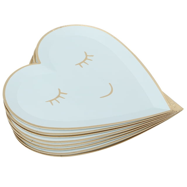 Vaisselle en Papier Jetable Sans Odeur, Assiette en Papier, pour Gâteau Collation Fête BBQ Pique-Nique Barbecue Réceptions Alimentaires