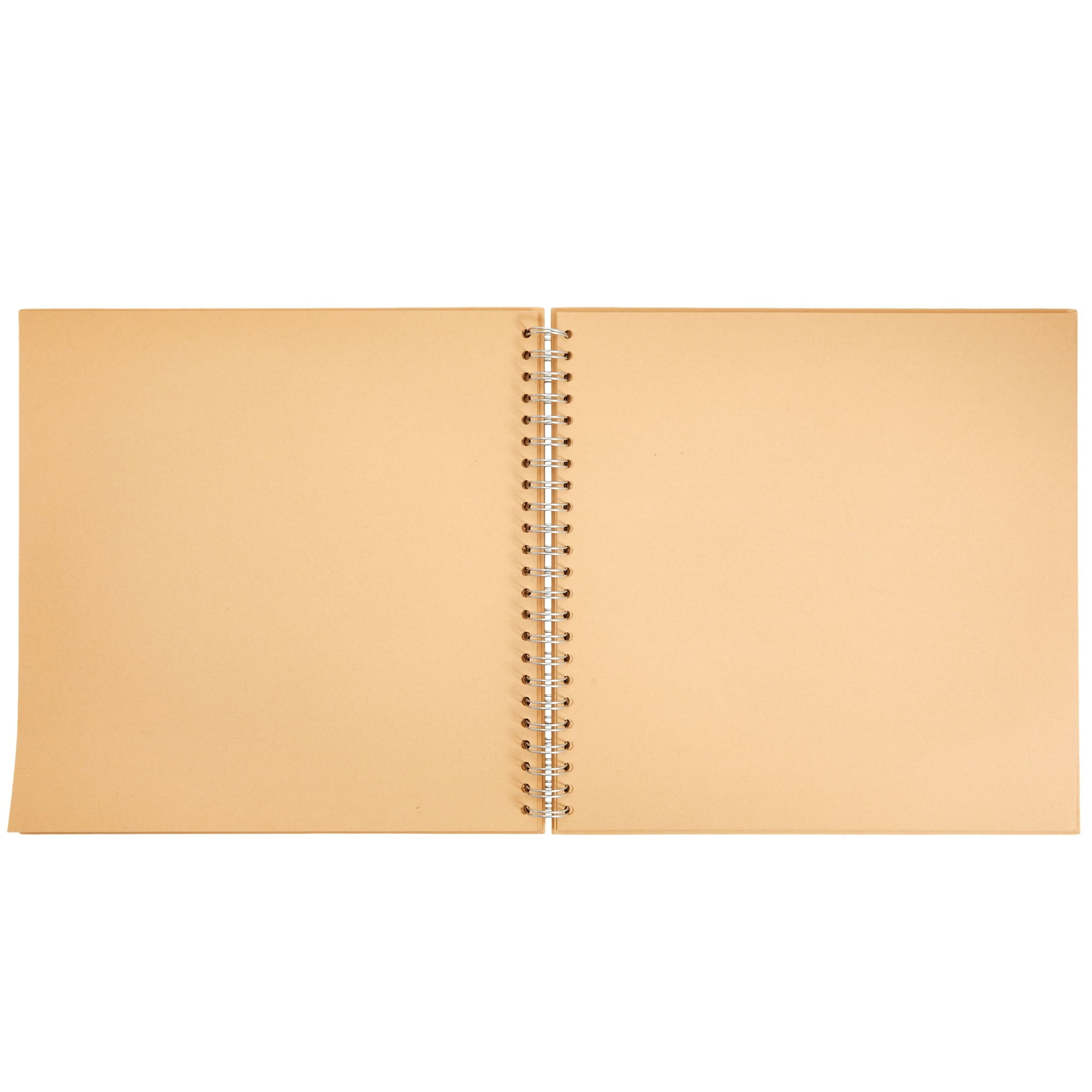 Small Scrapbook Album - Chipboard Covers - Cardstock Inner Pages 3 1/4 x  5 (Cream Paper Pages, 12 Pages Book Ring Binding)