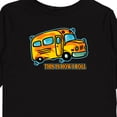 thumbnail image 4 of Inktastic How I Roll School Bus Boys or Girls Long Sleeve Toddler T-Shirt, 4 of 5