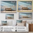 thumbnail image 4 of Designart "Baseball Bench Simplicity I" Landscapes Canvas Print, 4 of 5