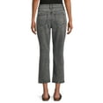 thumbnail image 2 of Time and Tru Women's Straight Crop Jeans, 2 of 4