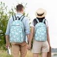 thumbnail image 6 of Daiia Cute Rabbit Vintage Canvas Backpack for Men and Women ,Hiking Backpack,Travel Laptop Bag for School,Large Capacity Backpack, 6 of 8