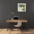 thumbnail image 3 of Randy Noble Fine Art 26x26 White Modern Wood Framed Museum Art Print Titled - Oration, 3 of 4