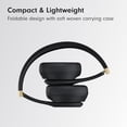thumbnail image 5 of Beats Solo 4 - Auriculares supraaurales inalámbricos Bluetooth, compatibles con Apple y Android, hasta 50 horas de duración de la batería - Negro y dorado (renovado), 5 of 5