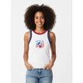 thumbnail image 6 of Disney Women's Mickey USA Flag Graphic Tank Top, Sizes XXS-5XL, 6 of 11