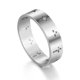 thumbnail image 1 of CAIROYAR Anillos de acero inoxidable con forma de cruz punk para hombre y mujer, joyería hueca para regalo de Navidad, 1 of 7