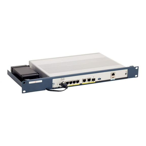 RACKMOUNT.IT Cisrack Rack Mount for Router, Power Supply - Metallic Blue
