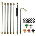 thumbnail image 1 of Gutter Cleaning Tool Pressure Washer Spray Wand Gutter Roof Cleaner Lance Nozzle, 1 of 10