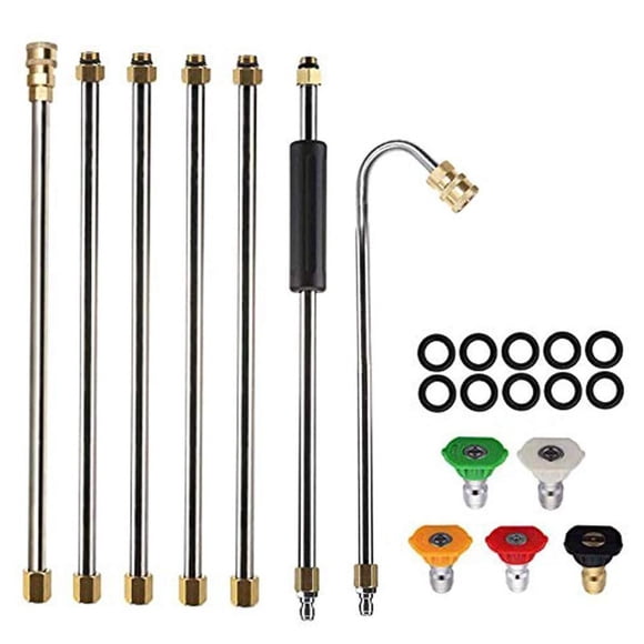 Gutter Cleaning Tool Pressure Washer Spray Wand Gutter Roof Cleaner Lance Nozzle