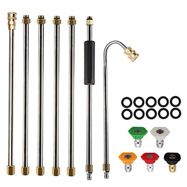 Gutter Cleaning Tool Pressure Washer Spray Wand Gutter Roof Cleaner Lance Nozzle