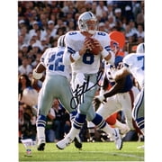 Troy Aikman Dallas Cowboys Autographed 8" x 10" Dropping Back Photograph - Fanatics Authentic Certified