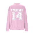 thumbnail image 6 of Vetsdori Valentine Sweatshirts for Women Spring Pullover Shirts Valentine's Days Crew Neck Graphic, Womens Sweatshirts Love Heart, 6 of 6