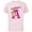 Soft Pink, variant on Disney Channel Zombies 2 Addison Cheer A - Short Sleeve Cotton T-Shirt for Adults- Customized-Athletic Heather