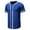 n-385Blue1810, variant on CUSTG T-Shirts Men's Fashion Casual Shirt Cotton Baseball Short Sleeve Shirt Jacket Comfort O-Neck Tops