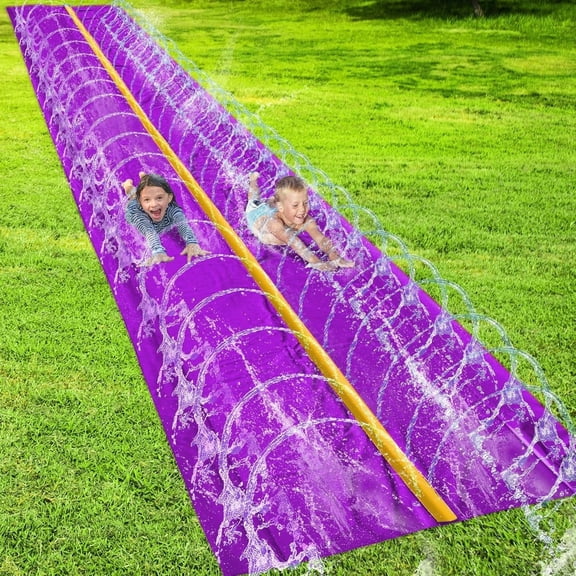 stargo 18 x 5 ft - Slip and Slide, Water Slides for Kid - Backyard waterslide for Kids, Outdoor Fun Summer Water Toys, Water Activities for Kids and Adults for Backyard Fun, Ages 4-8, 5, 6, 7, 8-12