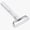 Black, variant on Merkur Futur Safety Razor Polished Chrome