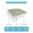 thumbnail image 5 of Sage Green Wildflowers Twin XL Size Down Alternative Comforter, Lightweight Comforter Quilt Bedding Set with Pillow Shams Modern Floral Butterfly Plant All Seasons Bed Comforter Duvet Insert 68"x98", 5 of 7