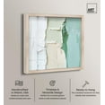 thumbnail image 2 of Minted Horizon II Shadowbox Print Mint Abstract Art by Art Remedy, Blonde Frame, 24 x 24, 2 of 6