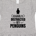 thumbnail image 4 of Inktastic Easily Distracted by Penguins Girls Toddler Dress, 4 of 5