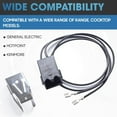 thumbnail image 3 of fuzhong-WB2X8228 Element Receptacle and Wire Kit by , Compatible with G.E, Hot.Point, Replaces AP2013499 PS242972 (2 Pack), 3 of 4