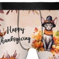 thumbnail image 4 of Happy Thanksgiving Sphynx Welcome Thankful Fall Autumn Pumpkin All Over Print Boxer Briefs Underwear for Men Dad Cat Lover Kitten Owner Gifts Idea - 02021, 4 of 6