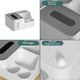thumbnail image 3 of Sinking Type Wooden Cover Paper Towel Box Household Floating Cover Draw Paper Box Living Room Coffee Table Paper Towel Box, 3 of 5