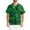 Green, variant on Fgvctg St. Patrick's Day Scrub Tops Men Casual Short Sleeve Cute Shamrock Clover Printed Scrubs Top Loose V Neck Working Shirts Scrub Workwear Nursing Uniform Medical T Shirts with Pockets Green S